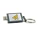 Centon DSK4GB-UWV University of West Virginia Keychain USB Flash Drive - 4GB