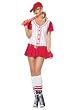 6PC Baseball Batter Player Sexy Holiday Party Costume