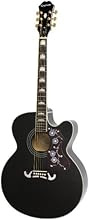 Epiphone EEJ2BKGH1 EJ-200SCE Solid Top Electro Acoustic Guitar