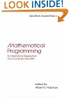 Mathematical Programming for Operations Researchers and Computer Scientists (Industrial Engineering)