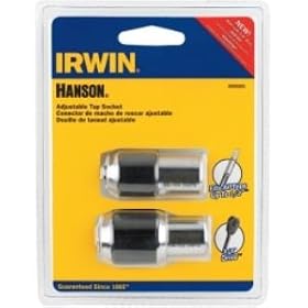 Irwin Adjustable Tap Socket 2 Piece Kit (3095001)