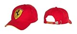 Ferrari Scudetto Classic Cap in Red or black