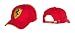 Ferrari Scudetto Classic Cap in Red or black