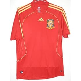 Adidas Spain Home Jersey-light scarlet/light gold