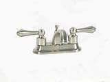 The Prague Brushed Nickel Bathroom Faucet E-52-BN