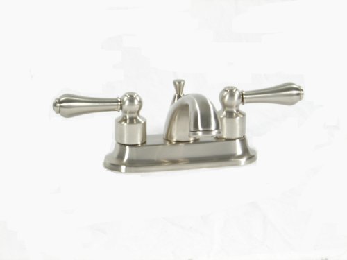 The Prague Brushed Nickel Bathroom Faucet E-52-BN