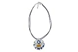 Notre Dame Fighting Irish Capiz Double Shell Cord Necklace