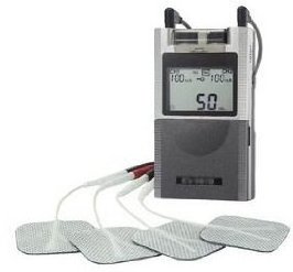 Experian Health Dual Combo Tens Unit and Muscle Stimulator System with Carrying Case, Electrodes, and Battery Included Amazing Pain Relief for Chronic Pain , Acute Pain , Back Pain , Fibromyalgia ,Sciatica, Osteo Arthritis and More