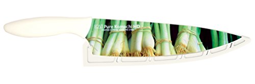 Kai USA Pure Komachi AB9067 HD Photo Chef's Knife, 8-Inch, Green Onion