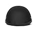 Daytona Helmets Eagle Skull Cap Half Shell Motorcycle Helmet (Dull Black, Large) with Head Wrap and Draw String Bag
