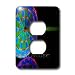 Dart Board - DartBoard - Light Switch Covers - 2 plug outlet cover