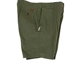 Dockers Big and Tall Washed Khaki Pleated Shorts