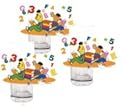 Sesame Street set of 3 glasses-maths