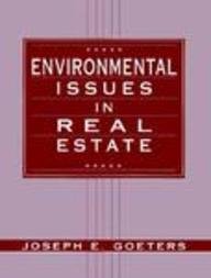 Environmental Issues in Real Estate