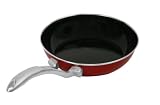 Review Chantal 863-20 RE / Chantal Copper Fusion 8 Inch Fry Pan, Chili Red