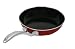 Chantal Copper Fusion 8 Inch Fry Pan, Chili Red