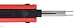 KS TOOLS Kabel-Entriegeler f�r DUCON Kontakte 6,3 mm