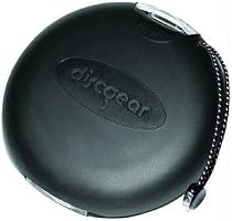 Discgear Discus 20-Disc Portable Disc Storage - Black