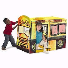 PLAYHUT SCHOOL BUS INDOOR/OUTDOOR PLAY TENT