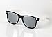 Brand Jon Senkwok Mens Wayfarer Sunglasses Polarized Silver