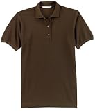 NEW Port Authority - Ladies Silk Touch Sport Shirt Coffee Bean-S