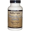 Healthy Origins, Vitamin D3, 5,000 IU, 360 Softgels