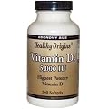 Healthy Origins, Vitamin D3, 5,000 IU, 360 Softgels