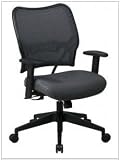 Office Star VERA Deluxe Chair, Charcoal