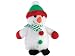 Zanies Christmas Holiday Friend Snowman Singing Musical Plush Dog Toy Snowman