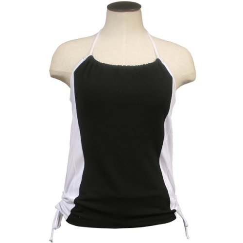 Drawstring Halter Tennis Fitness Top