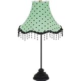 Polka Dot Dangle Lamp - Color Green