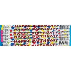 Birthday Pencils (24/PKG)