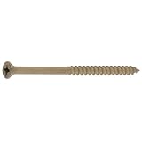 FastenMaster FMGD003-75 GuardDog Exterior Wood Screw, Tan, 3-Inch, 75-Pack