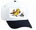 White Cap with mandarin, duck, bird, animal