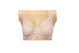 Barely Breezies Embroidered Microfiber & Lace Support Bra W/ Ultimair