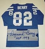 Raymond Berry Baltimore Colts NFL Autographed Throwback Jersey