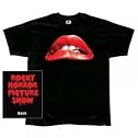 Mens Rocky Horror Picture Show Lips T-shirt black S