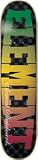 Element Rasta Fade Skateboard Deck-7.5 Featherlight