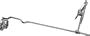 Leblanc 3061 2-Piece Bass Trombone Lyre