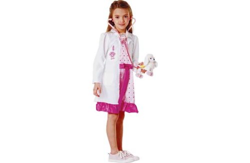 Cesar Barbie I Can Be - Pet Doctor Costume 3-5 Yrs Picture
