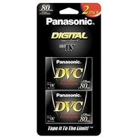 Click here to buy Panasonic 80-min. ProQuality DVC Disc 2-pk. by Panasonic.