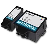Dell DW905 & Dell DW906 Compatible Remanufactured Series 20 Combo Pack - 1 Black & 1 Color Ink Cartridges