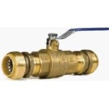 1/2 Push On Ball Valve