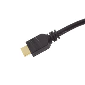 Tartan 28 AWG High Speed HDMI Cable with Ethernet, Black, 6 foot