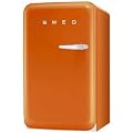 Smeg FAB10LO Standk�hlschrank mit Gefrierfach / Linksanschlag / K�hlteil 101 Liter / Gefrierfach**** 13 Liter / orange
