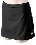 Adidas Piped Synergy Skirt (Womens) Black/White