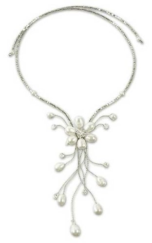 Pearl choker Jungle Blossom 20 L
