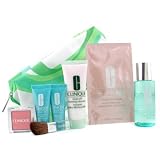 Travel Set: Foam Cleanser + Ltn 2 + Concentrate + 15 Mins. Facial + Blush + Mask + Brush + Bag