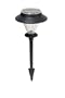 Brinkmann 822-0701-8 8-Piece Solar Stake Light Set, Black