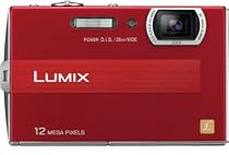 Panasonic Lumix DMC-FP8 12.1MP Digital Camera with 4.6x POWER Opical Image Stabilized Zoom and 2.7 inch LCD (Red)